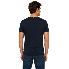 Tommy Hilfiger Core Tommy Logo T-Shirt Slim Fit Sky Captain Men's